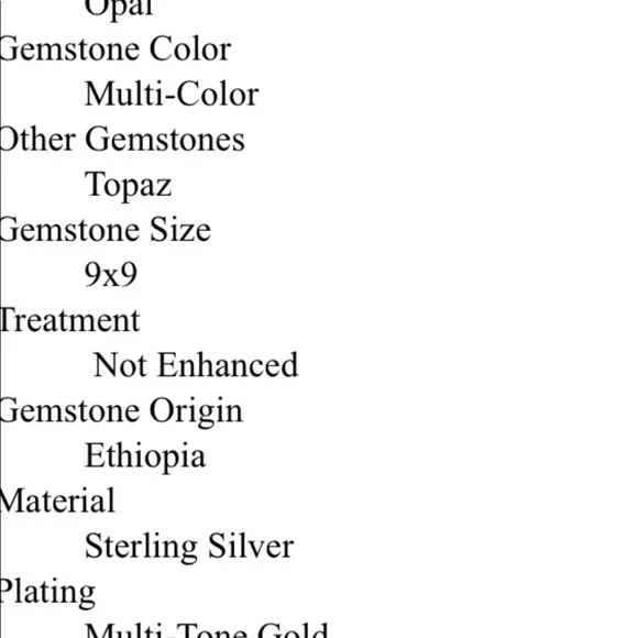 Unbelievable Genuine Natural Fiery Opal Ring - Picture 10 of 10